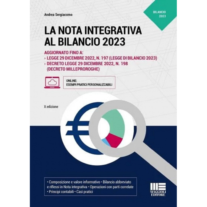 La Nota Integrativa al Bilancio 2023-Libro Carta