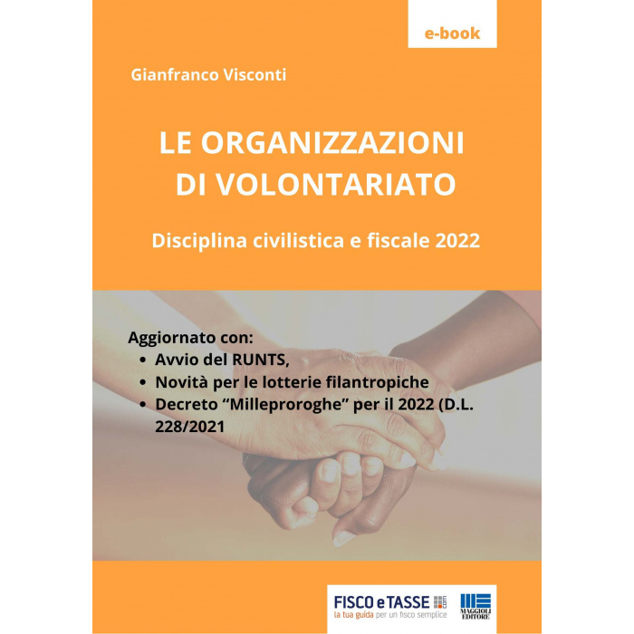 Le organizzazioni di volontariato (eBook 2022)