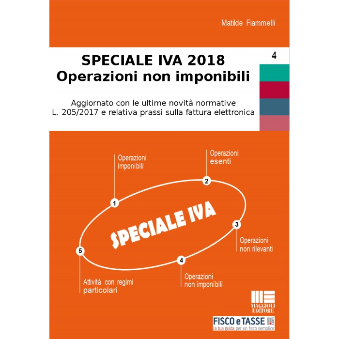 Speciale IVA 2018 - Operazioni non imponibili (eBook)