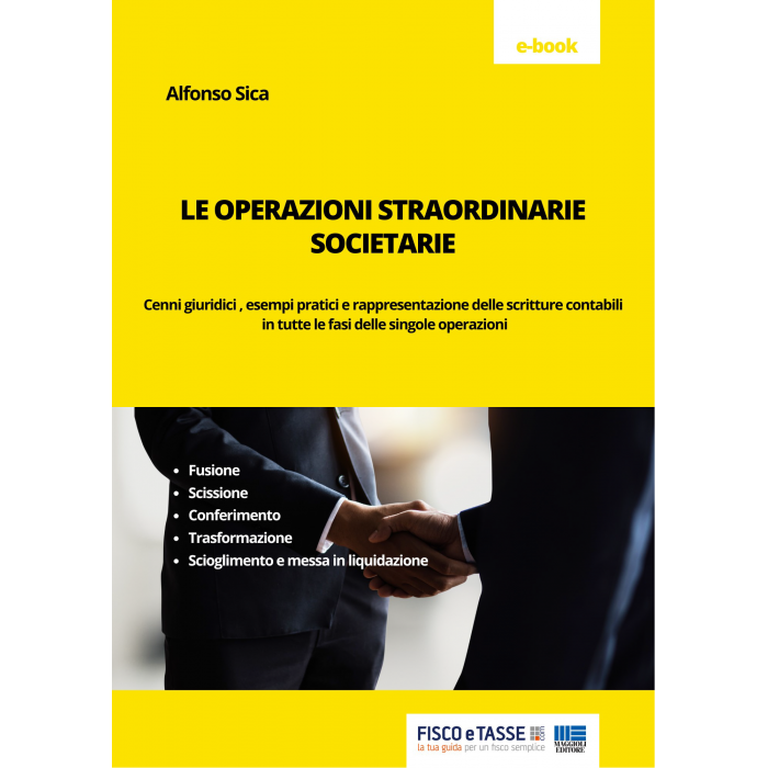 Le operazioni straordinarie societarie (eBook)