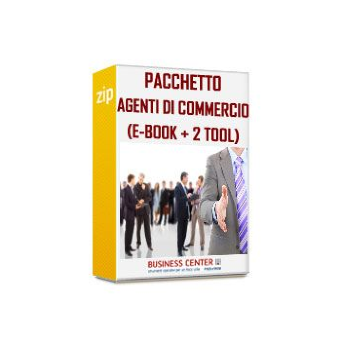Agenti di commercio (Pacchetto 1 eBook + 2 excel)