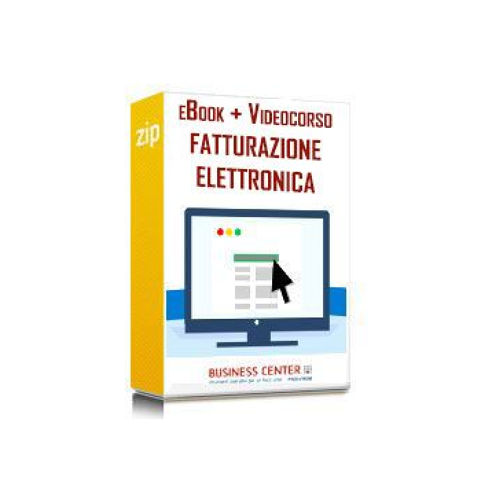 La Fattura elettronica (2 eBook + Videocorso)