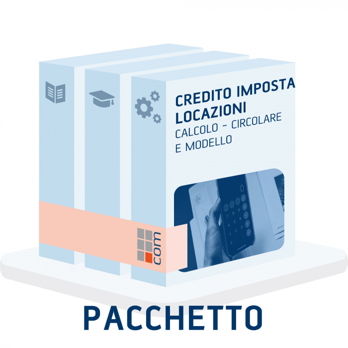 Credito imposta affitto immobili e cessione - Pacchetto