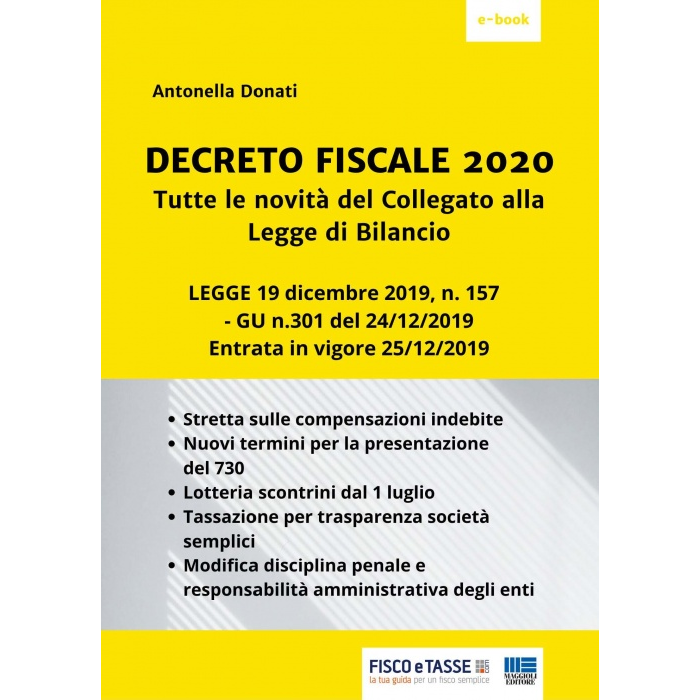Decreto Fiscale 2020 (eBook 2020)