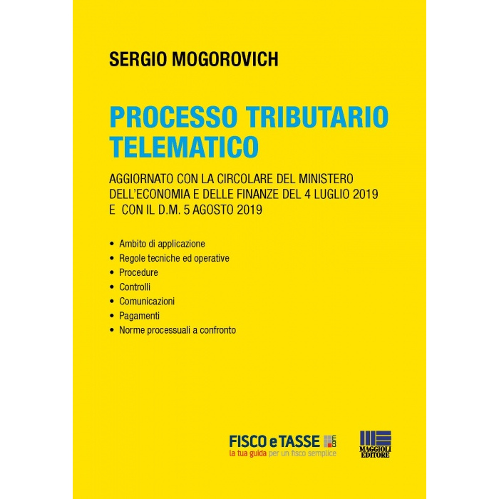 Processo tributario telematico (eBook 2019)