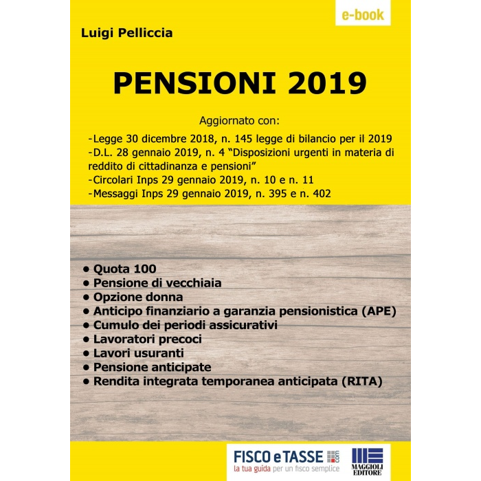 Pensioni 2019 (eBook)