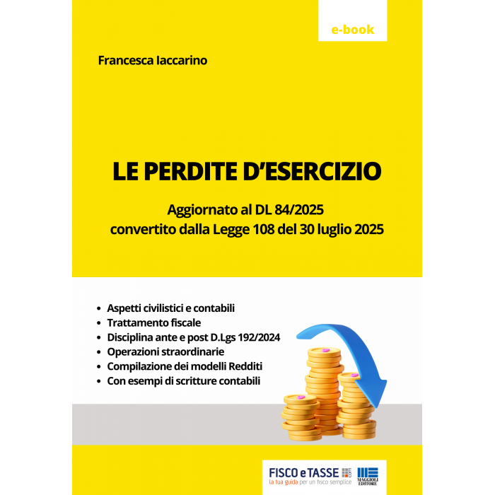 Le perdite d'esercizio | eBook 2025