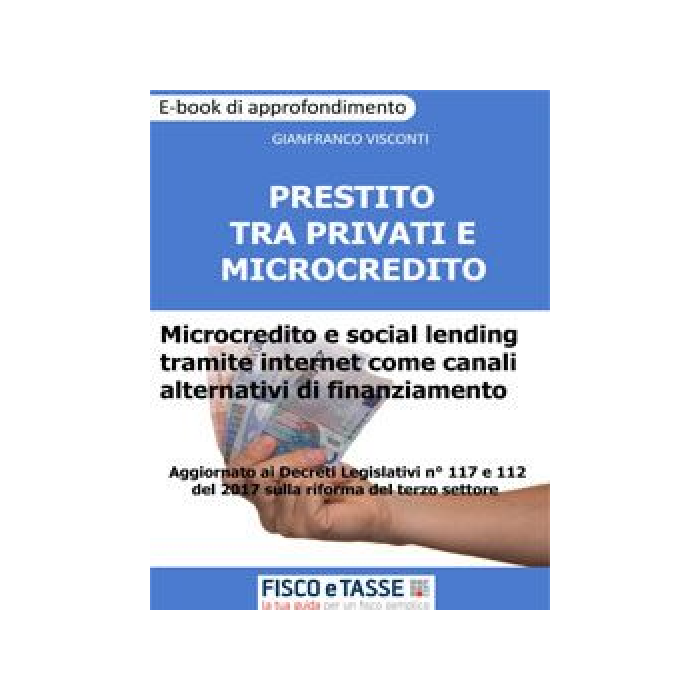 Prestito tra privati e microcredito (eBook)