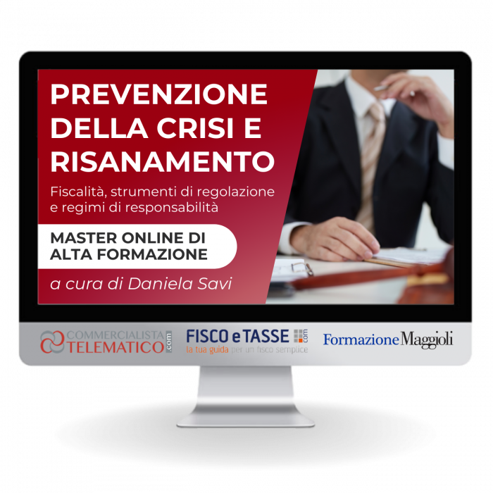 Prevenzione della crisi e risanamento | Master online