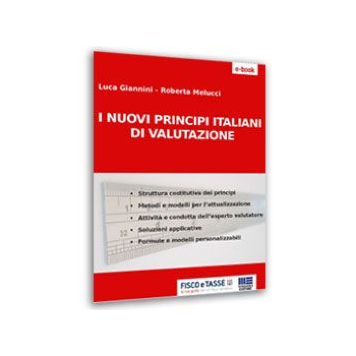 I nuovi principi italiani di valutazione (eBook 2016)