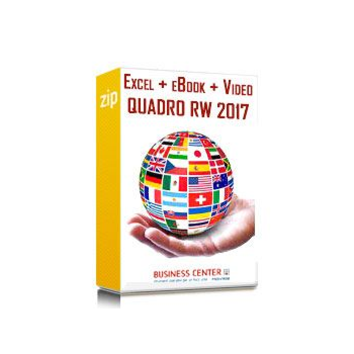 Quadro RW 2017 (Pacchetto eBook + excel + VideoCorso)