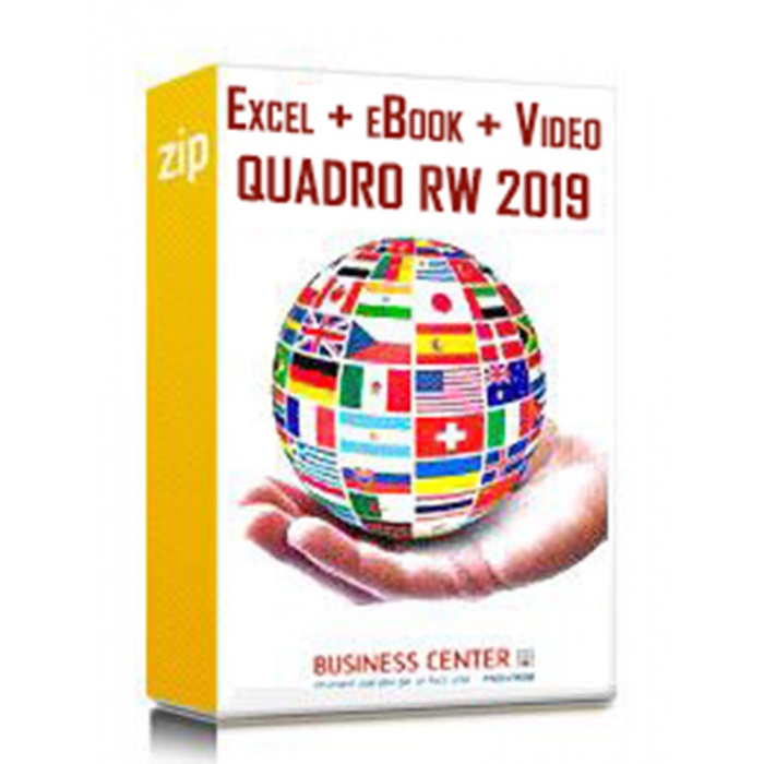Quadro RW 2019 (eBook + excel + Videocorso accreditato)
