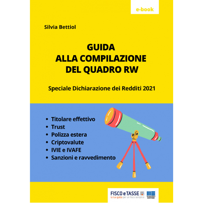 Guida alla compilazione del Quadro RW 2021 (eBook)
