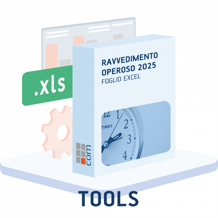 Ravvedimento operoso 2025 - Foglio di calcolo excel