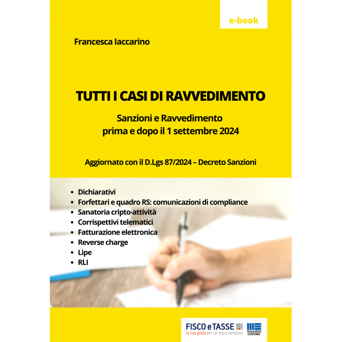 Tutti i casi di Ravvedimento (eBook 2024)