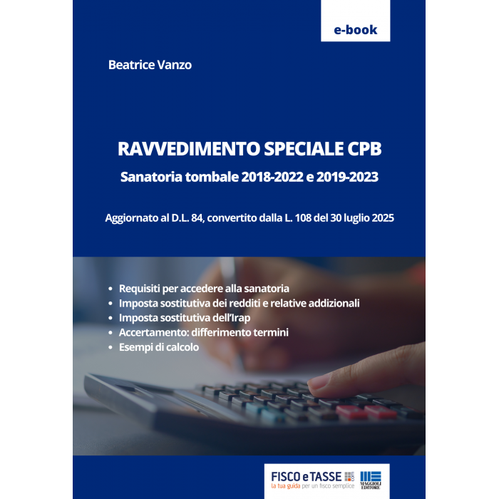 Ravvedimento speciale CPB | eBook