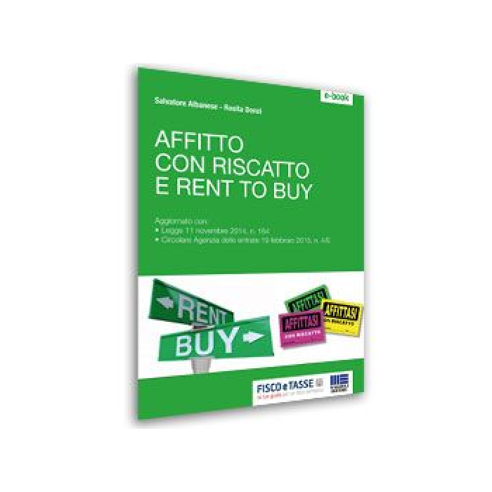 Affitto con riscatto e Rent to buy (E-Book)