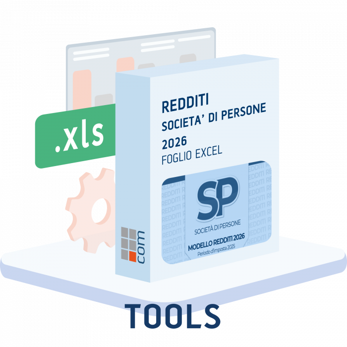 Calcolo Redditi e Irap 2026 Società di Persone | Excel