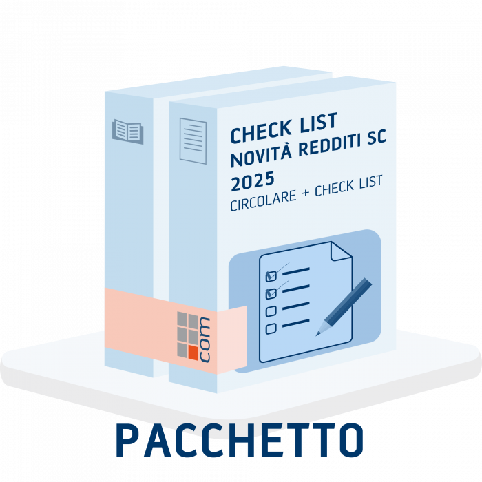 CHECK LIST + Novità del modello Redditi SC 2025