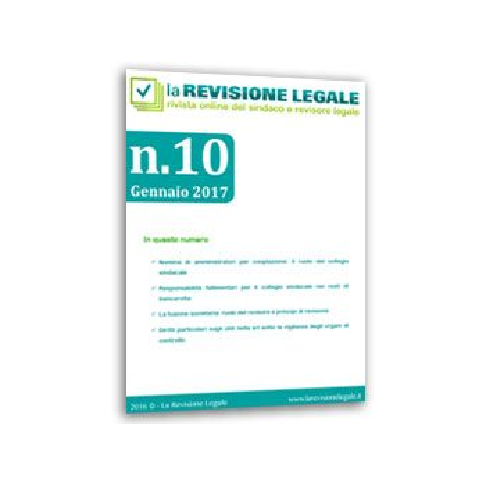 La Revisione Legale - n. 10/2016