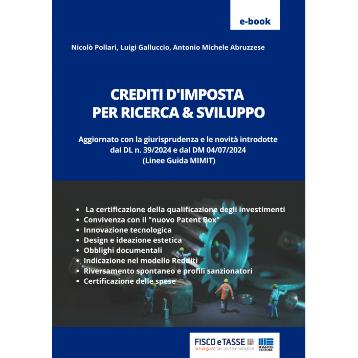 Crediti d'imposta per ricerca e sviluppo (eBook)