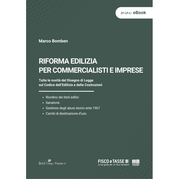 Riforma edilizia per commercialisti e imprese | eBook