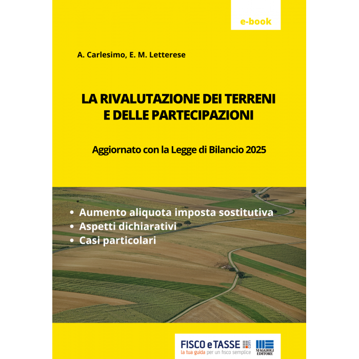 Rivalutazione terreni e partecipazioni (eBook 2025)