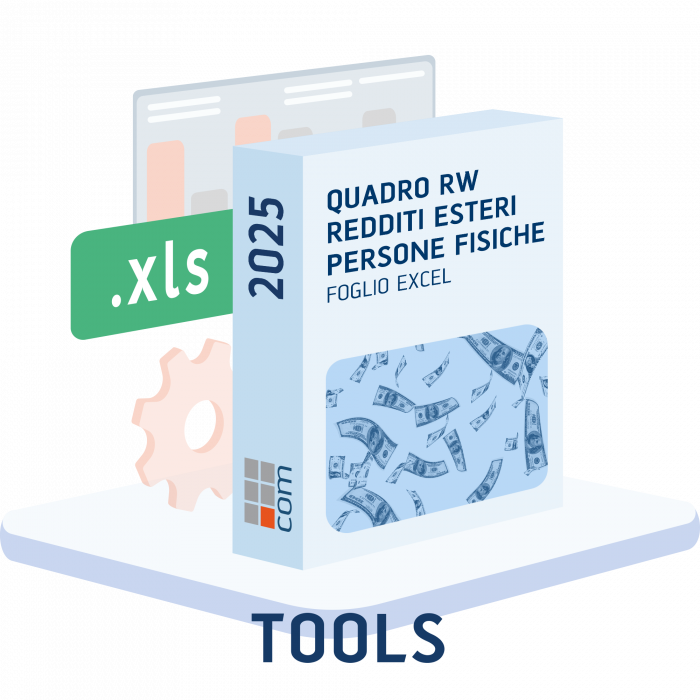 Quadro RW 2025 | Foglio Excel