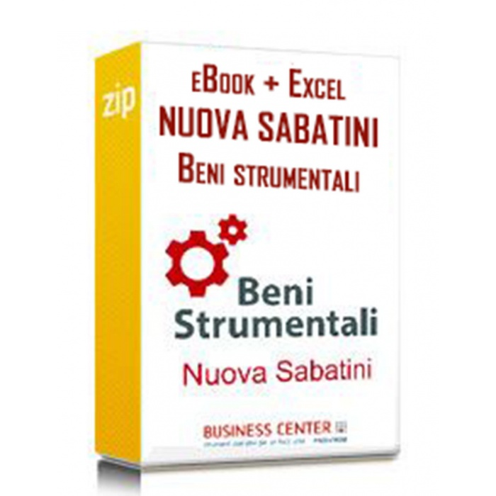 La nuova Sabatini Beni strumentali (eBook + excel)