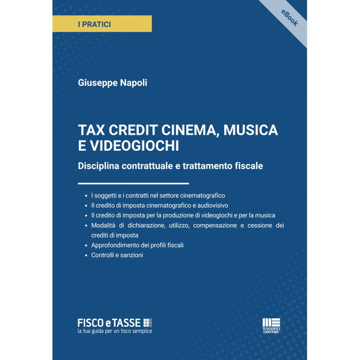 Tax credit Cinema - Musica e Videogiochi | eBook