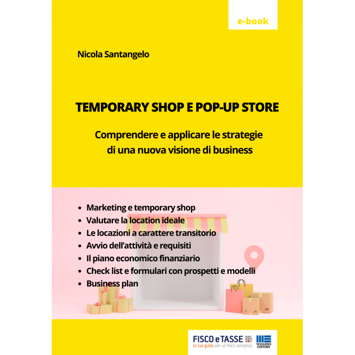 Temporary shop e pop-up store (eBook 2023)