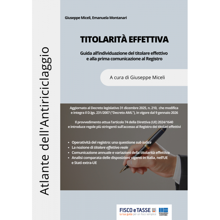 Titolarità effettiva | eBook 2026