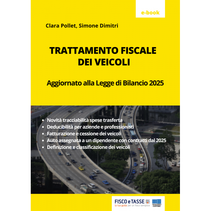 Trattamento fiscale dei veicoli (eBook 2025)