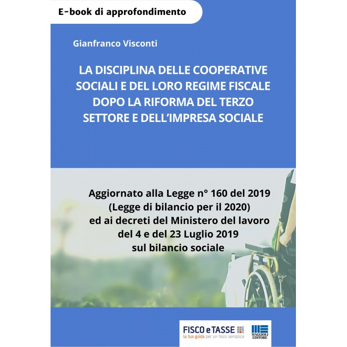 La disciplina delle Cooperative sociali (eBook 2020)