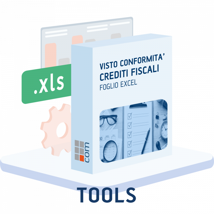 Visto di conformità crediti fiscali 2026 | Excel