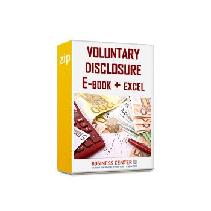 Voluntary disclosure: E-book + excel